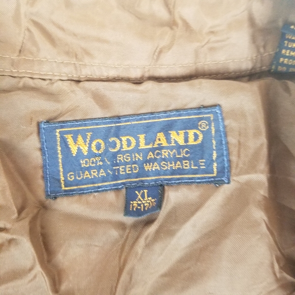 Vintage Woodland Men’s Flannel Shirt Rockabilly - Picture 9 of 11